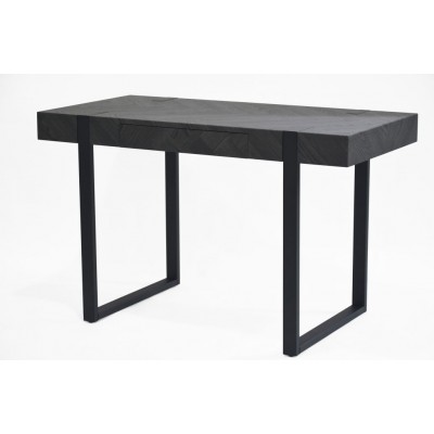 Kosmetinis staliukas - konsolė CALABRIA DK-120 (Black Herringbone) Kosmetinis staliukas - konsolė CALABRIA DK-120 (Black Herringbone)